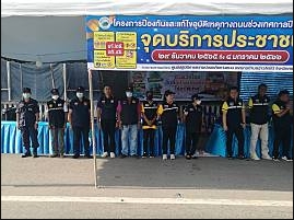 การดำเนินการป้องกันและลดอุบัติเหตุทางถนนช่วงปีใหม่ พ.ศ.2566