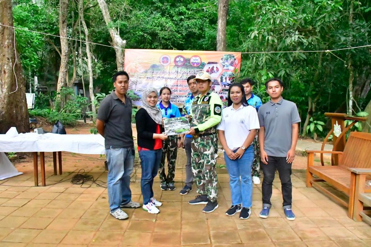 โครงการฝึกอบรมกู้ชีพกู้ภัยเพื่อเพิ่มศักยภาพสำหรับปฏิบัติการฉุกเฉินเบื้องต้นในแหล่งท่องเที่ยว อุทยานแห่งชาตธารโบกขรณี